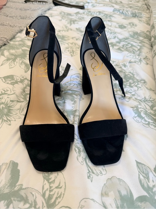Sam Edelman Shoes - 🖤 Sam Edelman Black Block Heel Sandals – Classic & Elegant